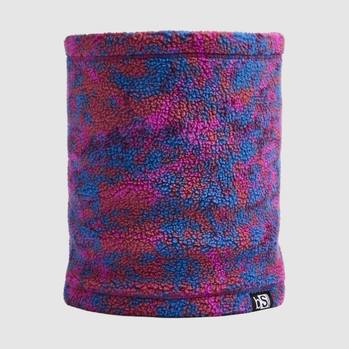 BlackStrap Caldera Sherpa Fleece Tube Neck Gaiter Pulse Currant #color_pulse currant