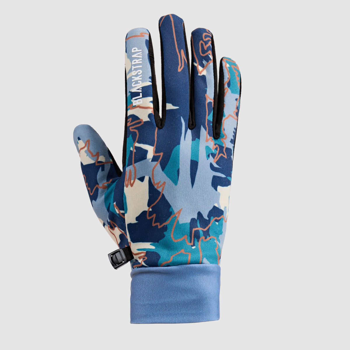 BlackStrap Cruiseliner Glove liner back hand #color_badlands deschutes