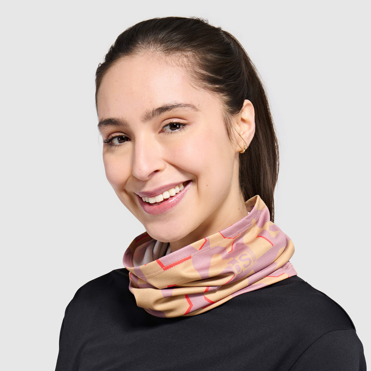 BlackStrap Daily Tube Neck Gaiter #color_dimentical rhododendron