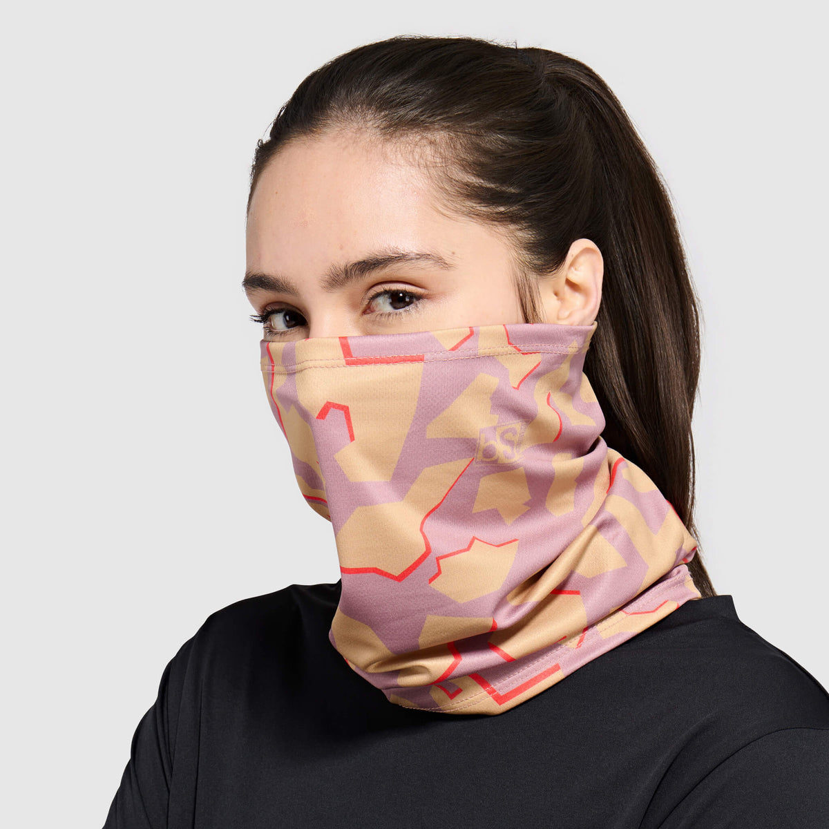 BlackStrap Daily Tube Neck Gaiter #color_dimentical rhododendron