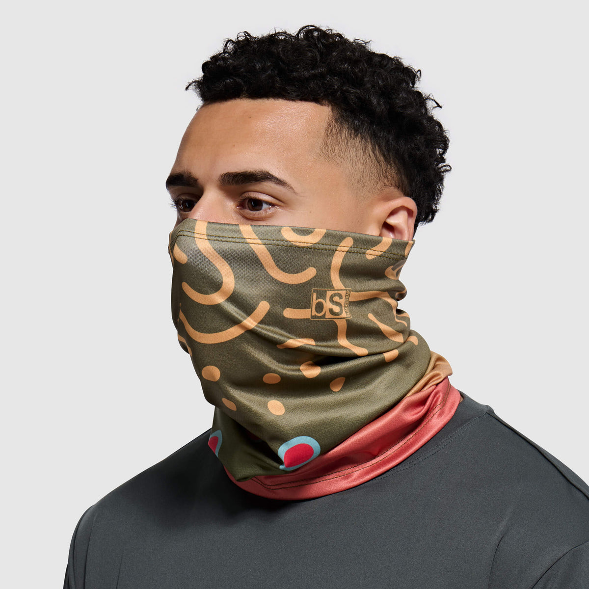 BlackStrap Daily Tube Neck Gaiter #color_trouty cutthroat