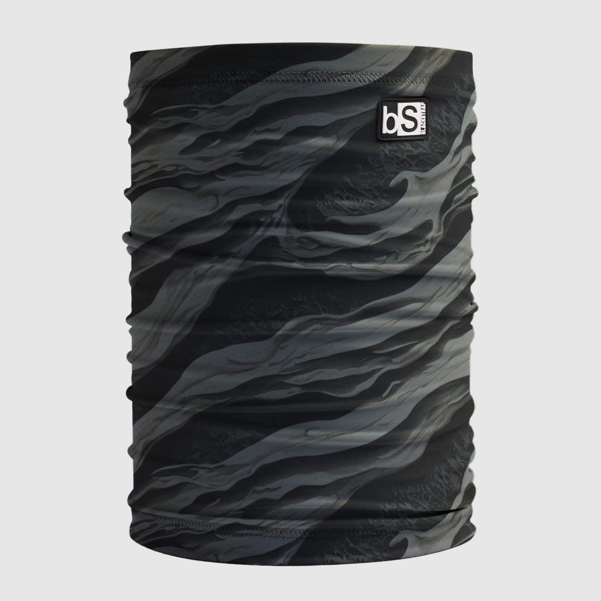 Dual Layer Tube Neck Warmer | Prints BlackStrap #color_bone black