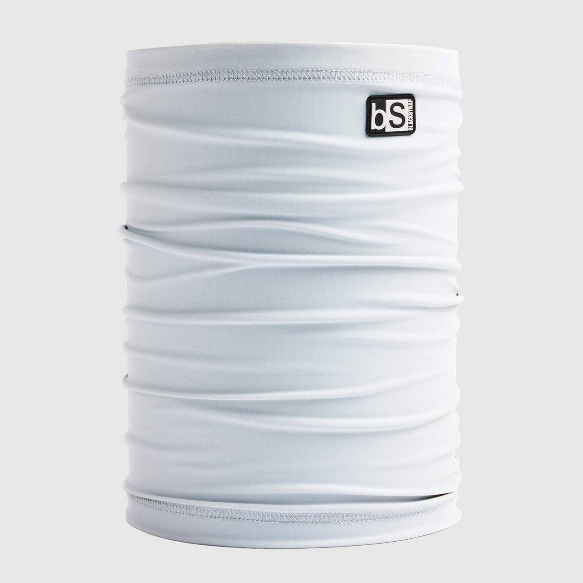 Dual Layer Tube Neck Warmer | Solids Blackstrap White #color_white