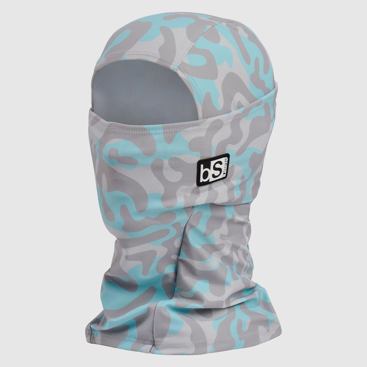 Hood Balaclava | Prints BlackStrap Splash Neon #color_amino ash