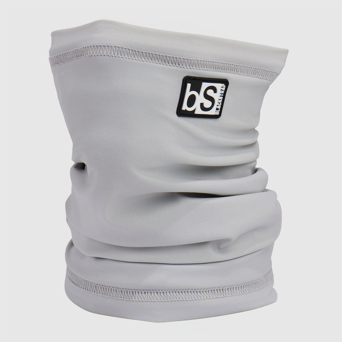 Kids' Dual Layer Tube Neck Warmer | Solids BlackStrap #color_ash