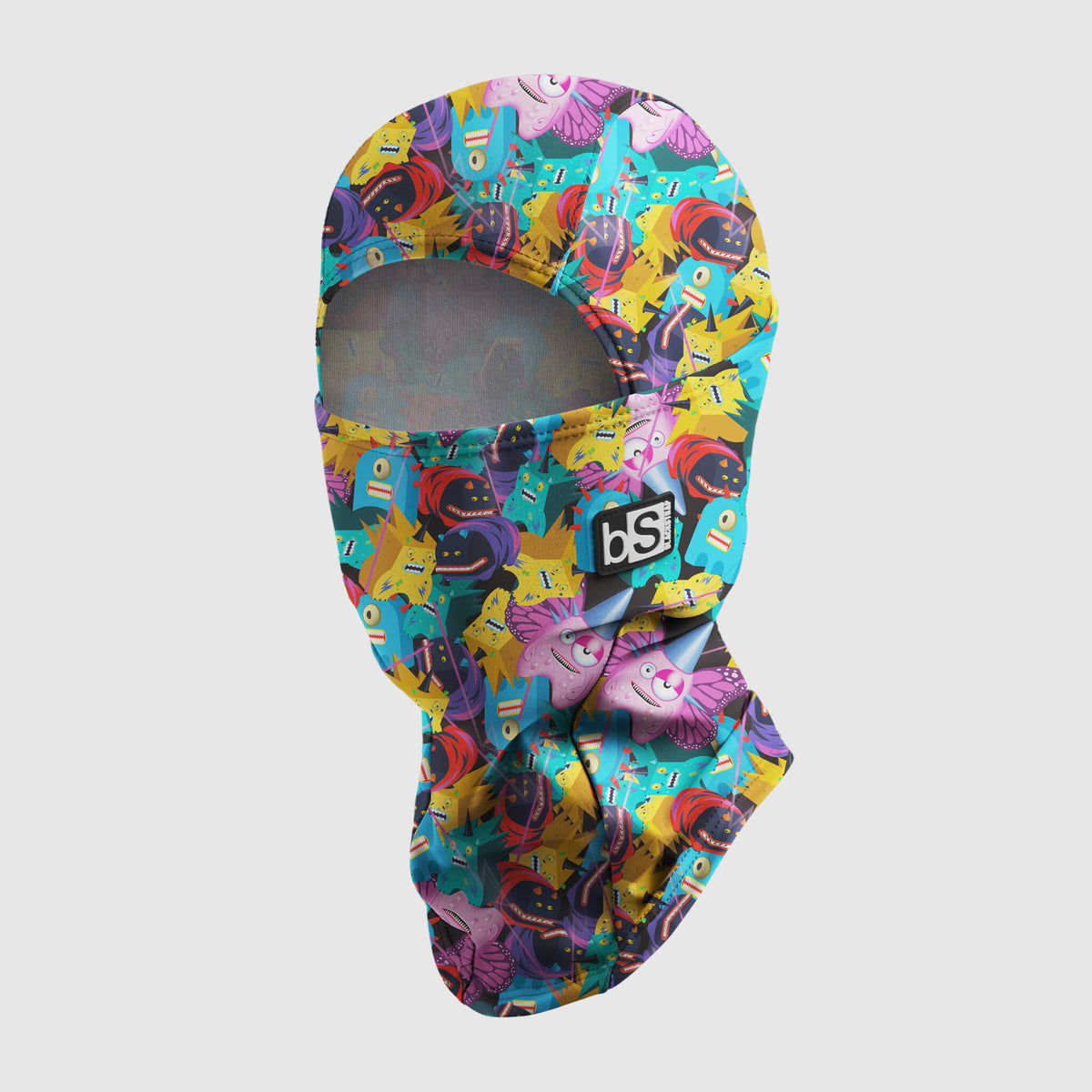 Kids' Hood Balaclava | Prints BlackStrap Monster Disco #color_monster-disco