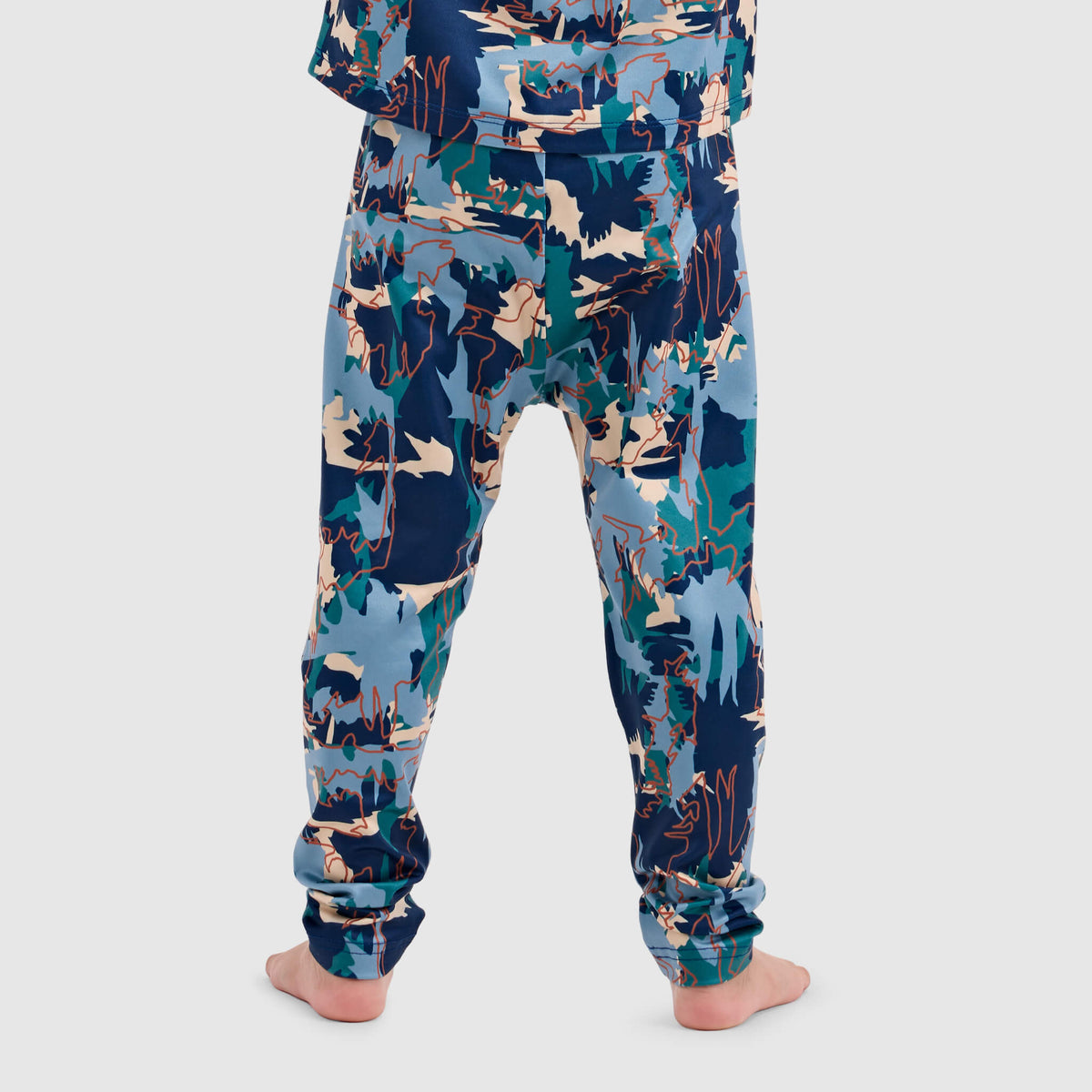 Kids' Little Pine Baselayer Pant BlackStrap #color_badlands deschutes
