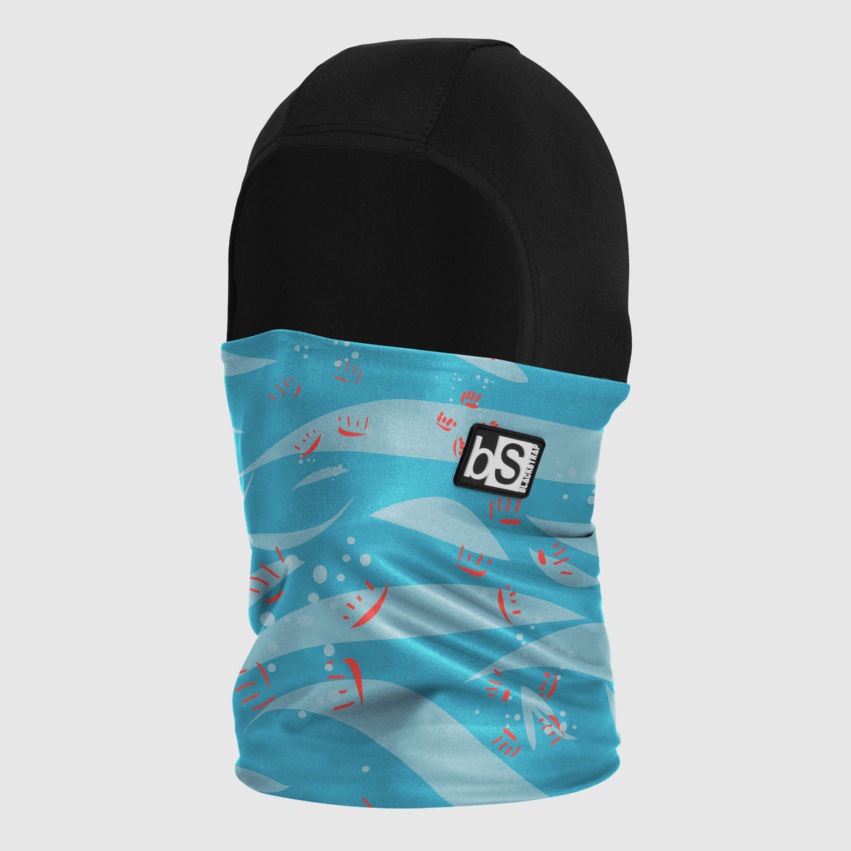 Kids' Treble Hood Balaclava BlackStrap #color_origami glacier