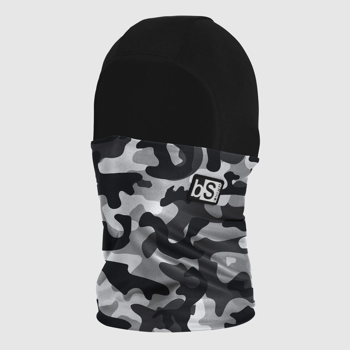 Kids' Treble Hood Balaclava BlackStrap #color_snow-issue