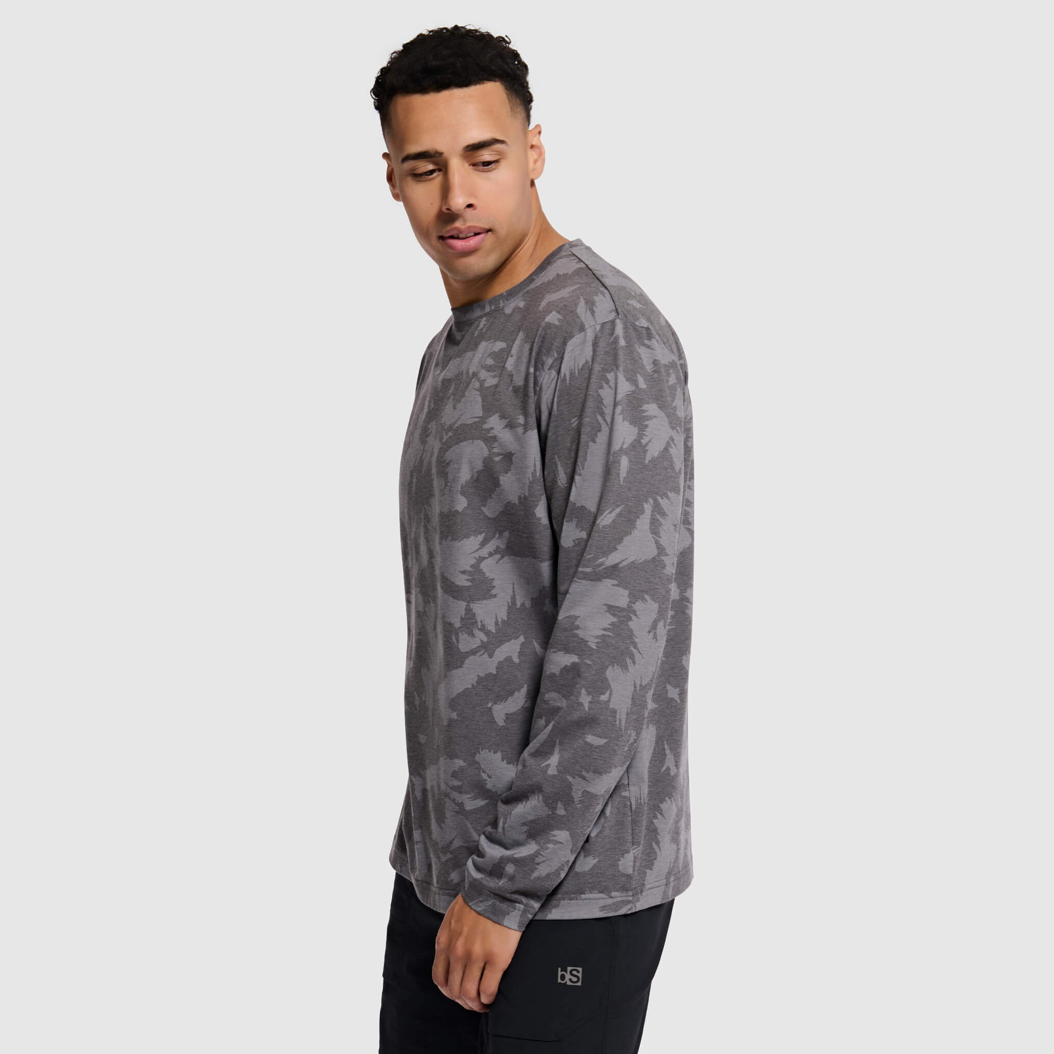 Men's BlackStrap Aspect Crewneck Long Sleeve #color_slash smoldered