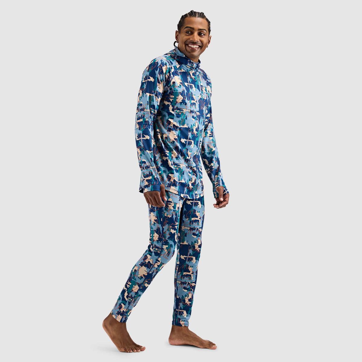 Men's Summit Base Layer Pants BlackStrap #color_badlands deschutes