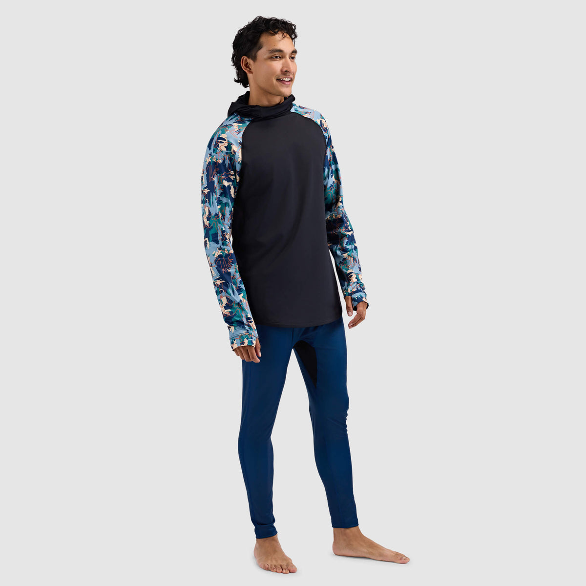 BlackStrap Men's Vista Baselayer Hoodie #color_badlands deschutes