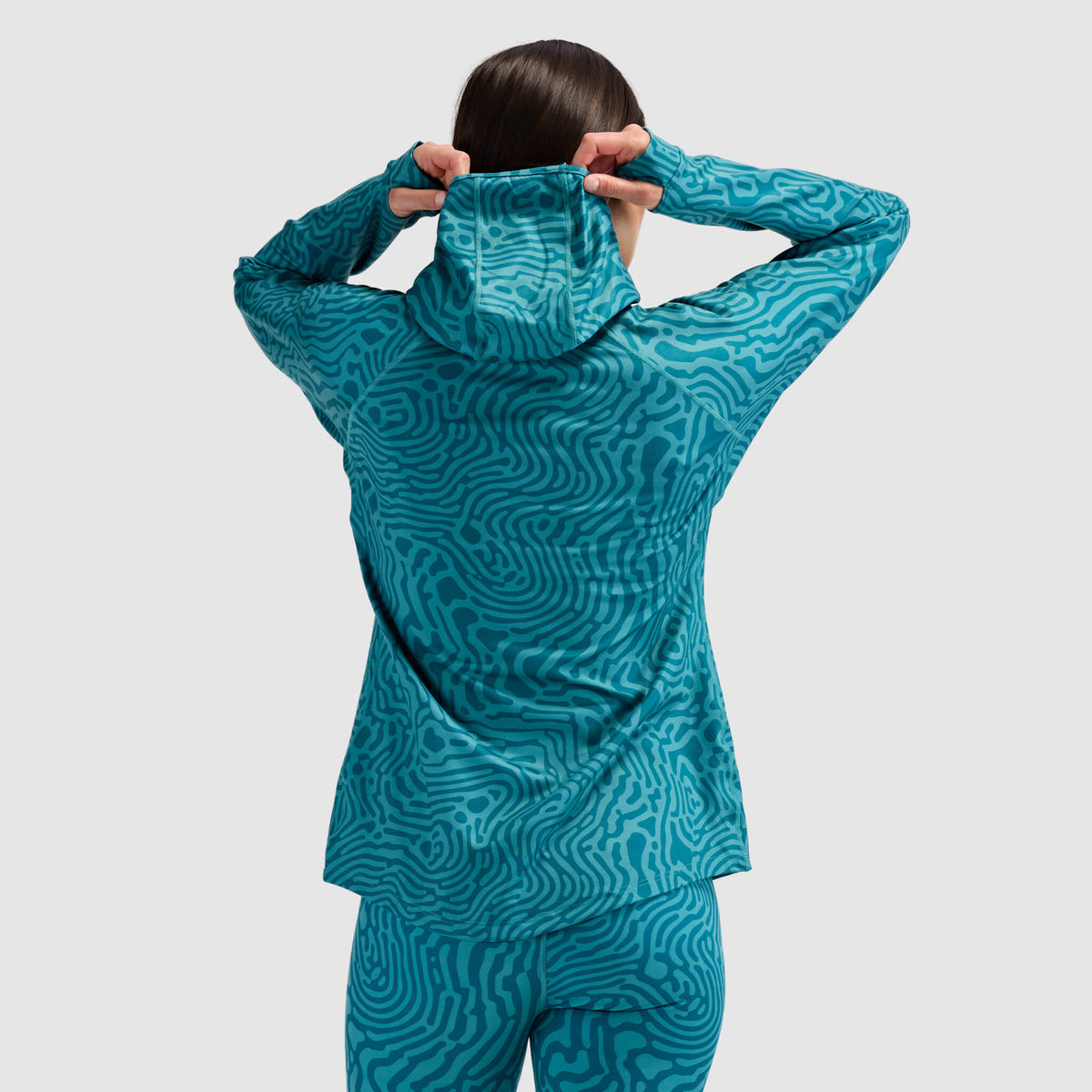 BlackStrap Women's Summit Baselayer Hoodie #color_inprint surge