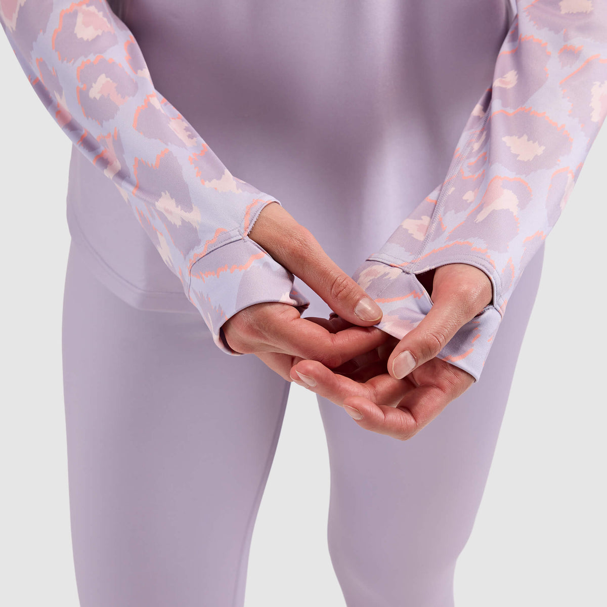 BlackStrap Women's Vista Baselayer Crewneck Long Sleeve #color_ocelot dusk