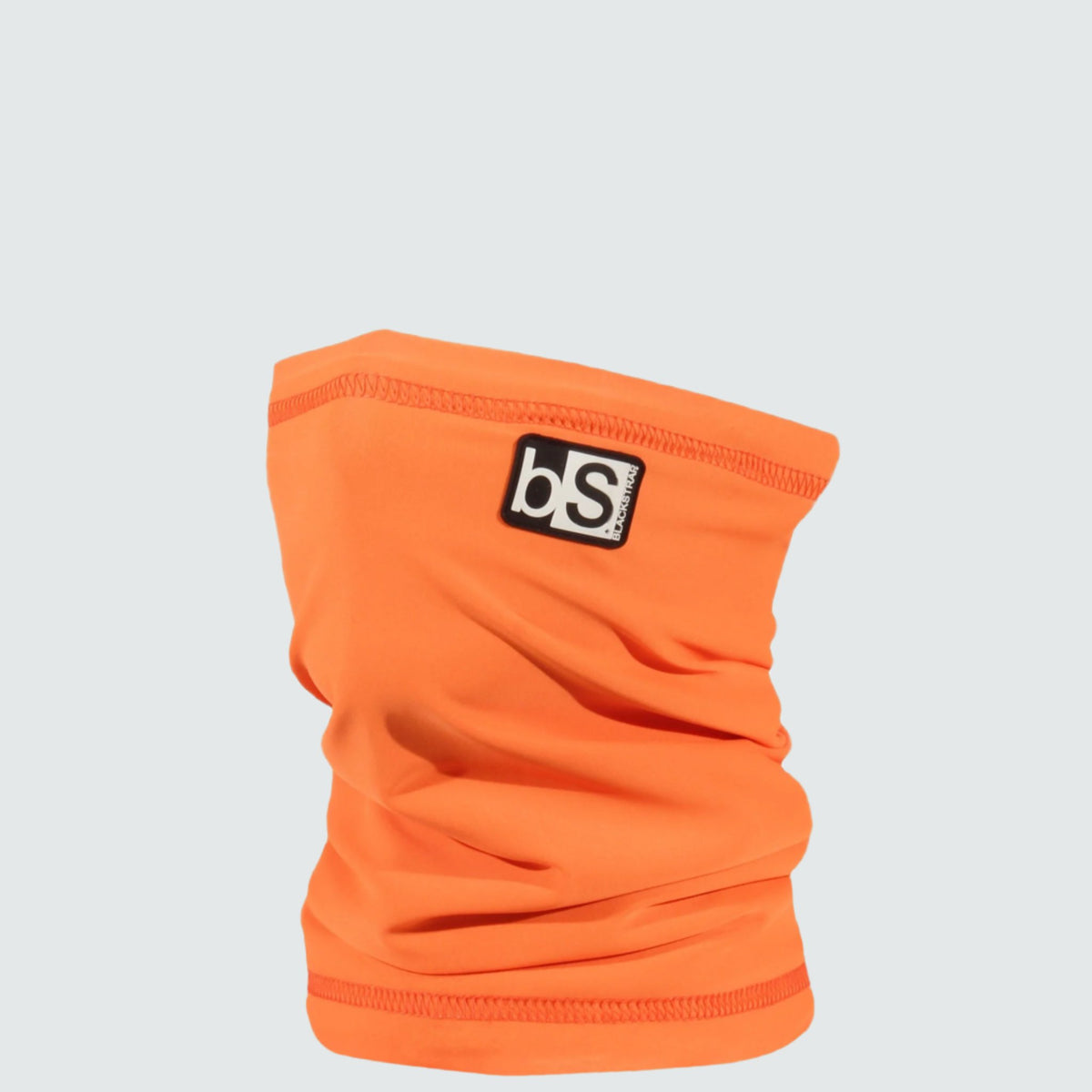 Kids' Dual Layer Tube Neck Warmer | Solids BlackStrap Bright Orange #color_bright-orange