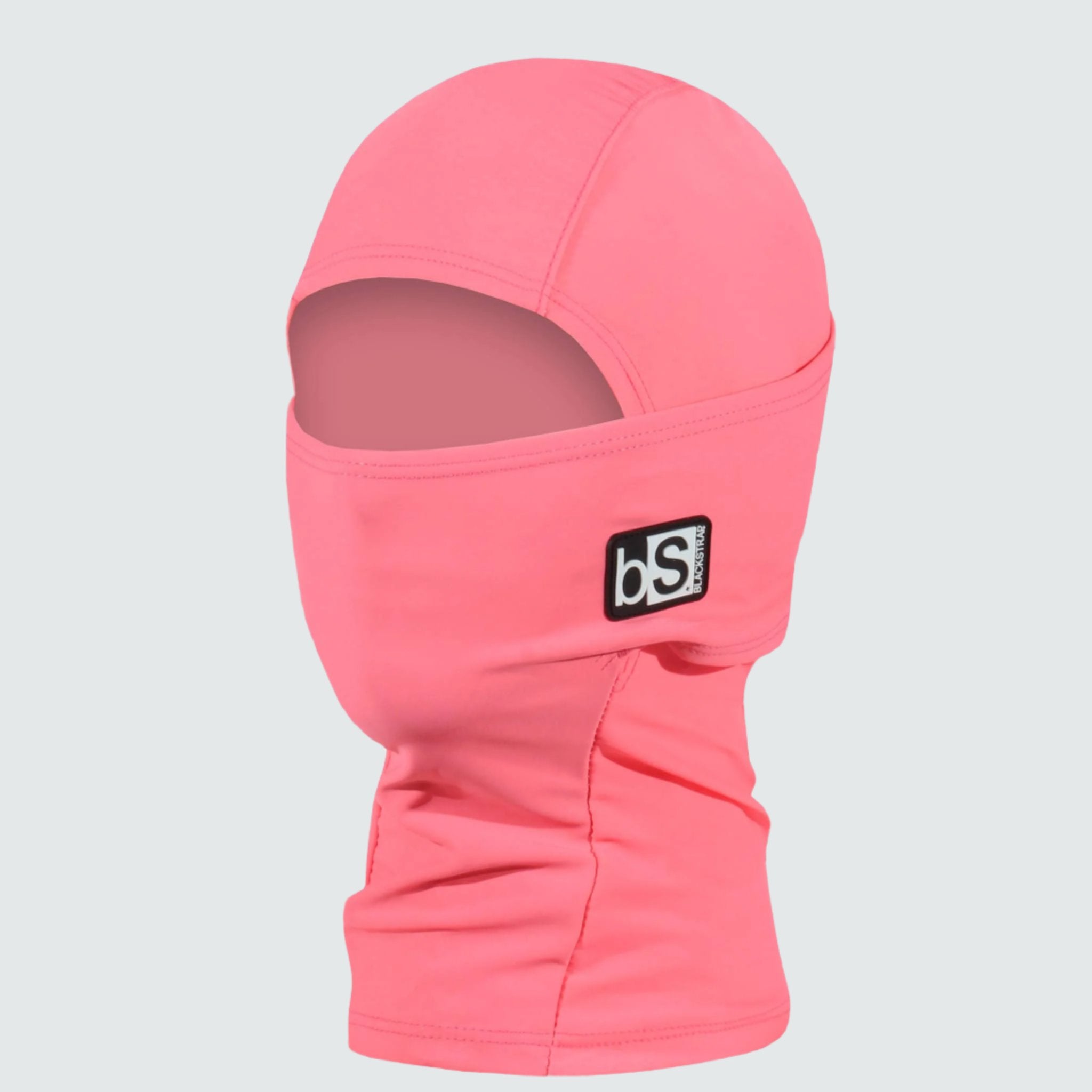 Kids' Hood Balaclava | Solids BlackStrap Coral #color_coral