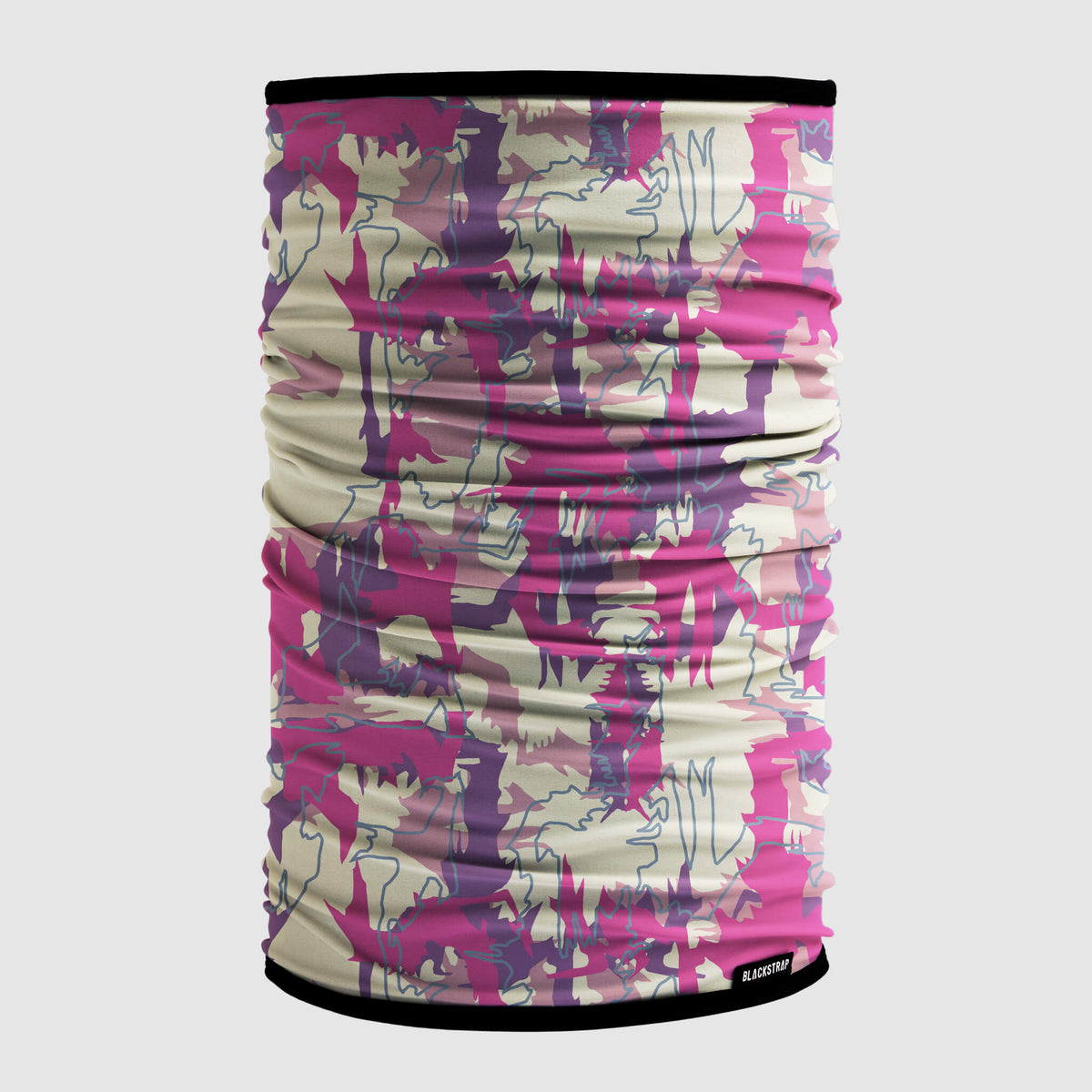 Apex Tube Neck Warmer | Prints BlackStrap Badlands Begonia #color_badlands-begonia