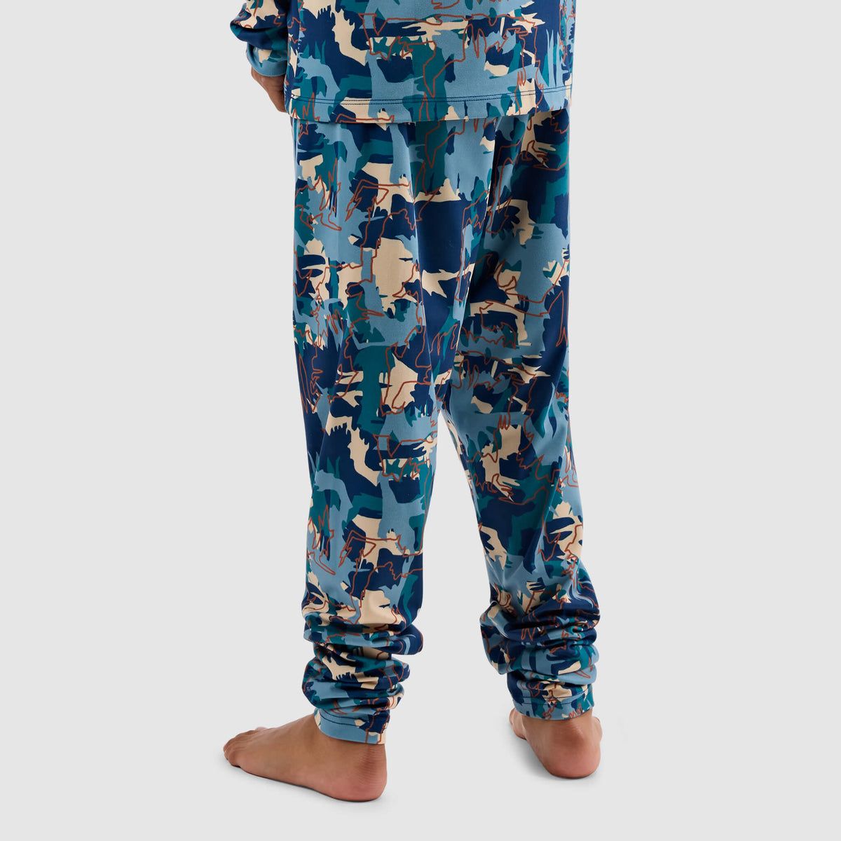 Big Kids' Evolver Baselayer Pant BlackStrap #color_badlands deschutes
