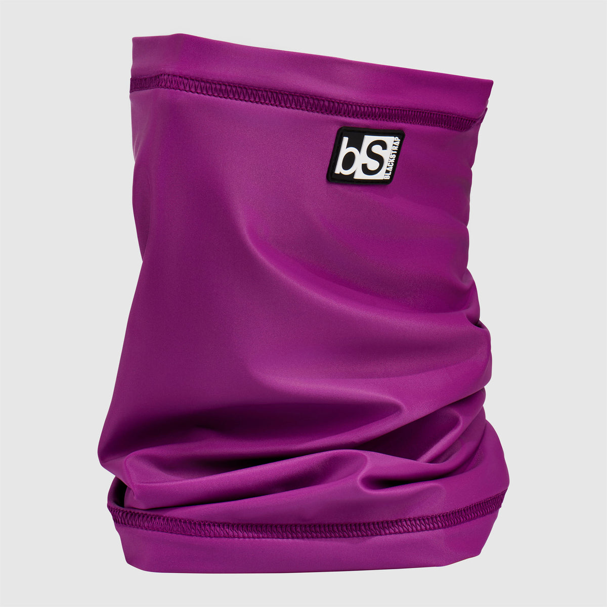 Dual Layer Tube Neck Warmer | Solids Blackstrap #color_currant