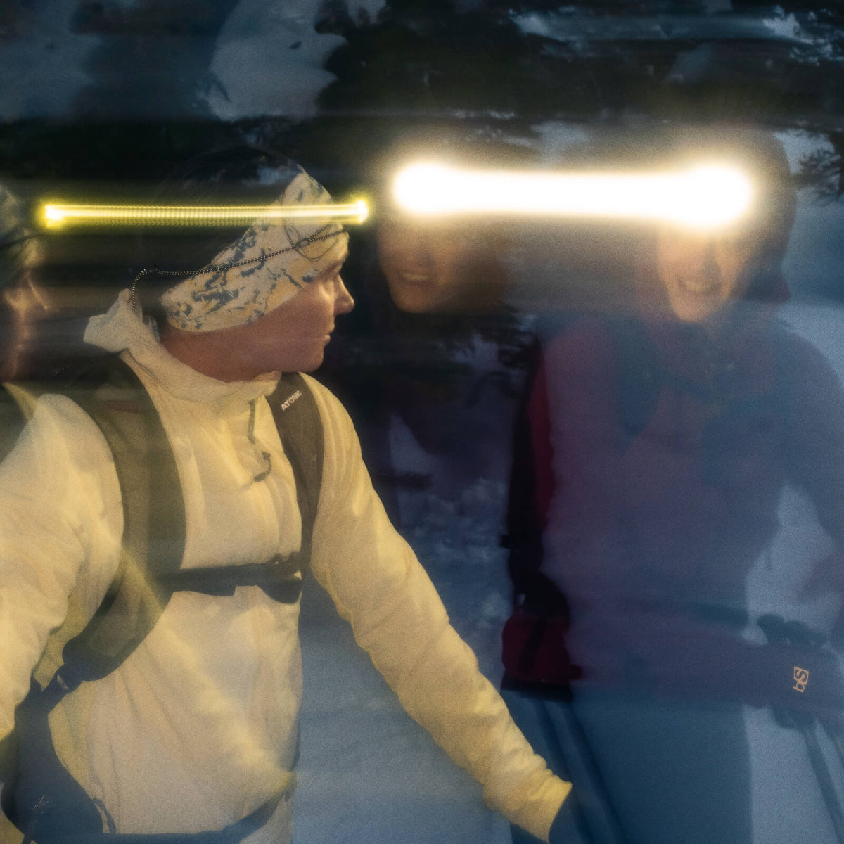 Flow state of mind, Get out early to get the fresh tracks.