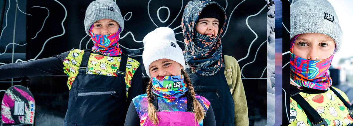 Kids wearing Blackstrap Beanies