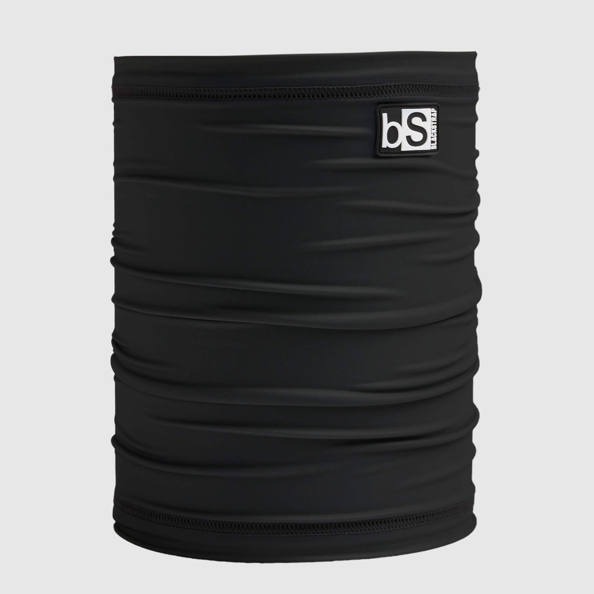 Kids' Dual Layer Tube Neck Warmer | Solids BlackStrap Black #color_black