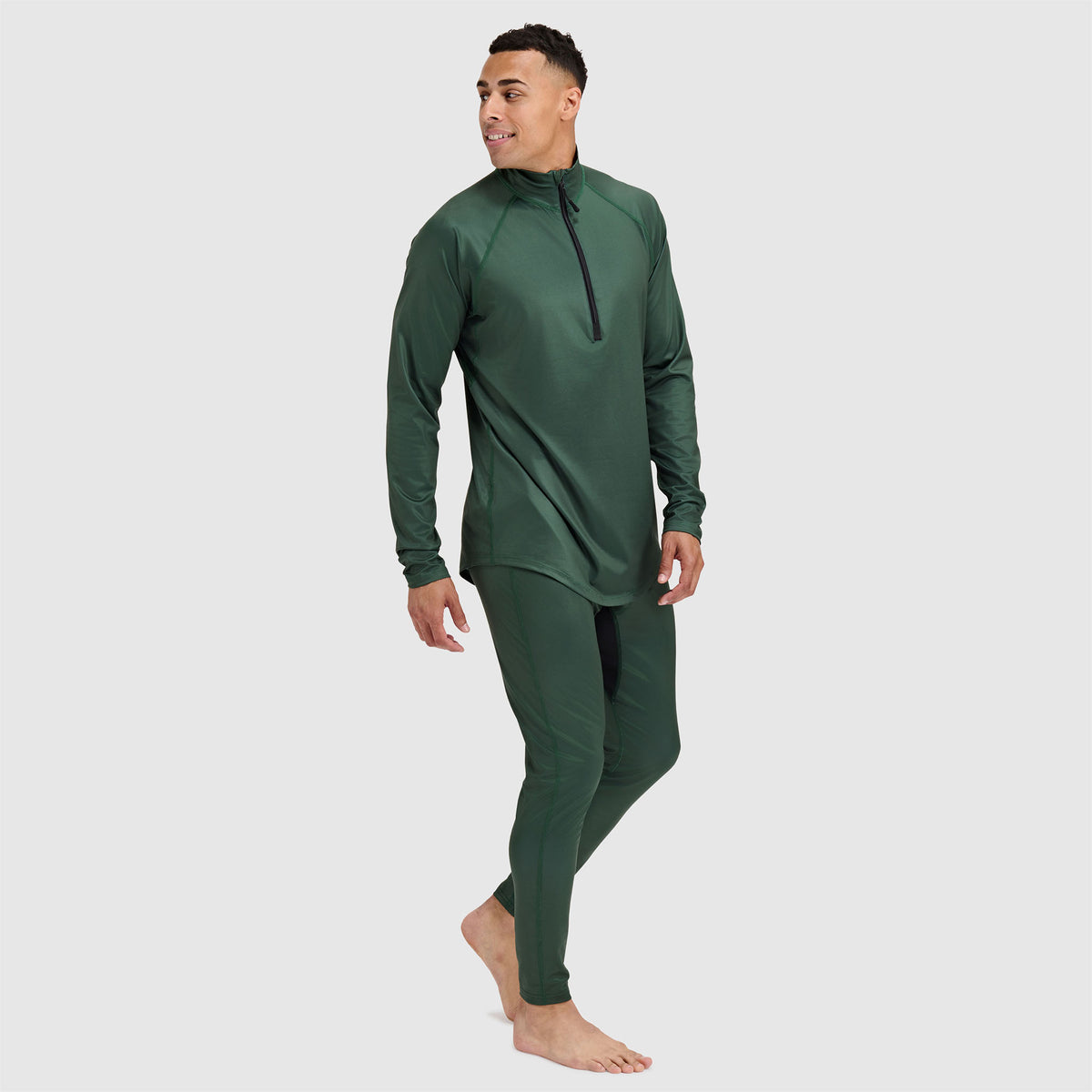 BlackStrap Mens Vista Quater Zip Pullover #color_obsidian