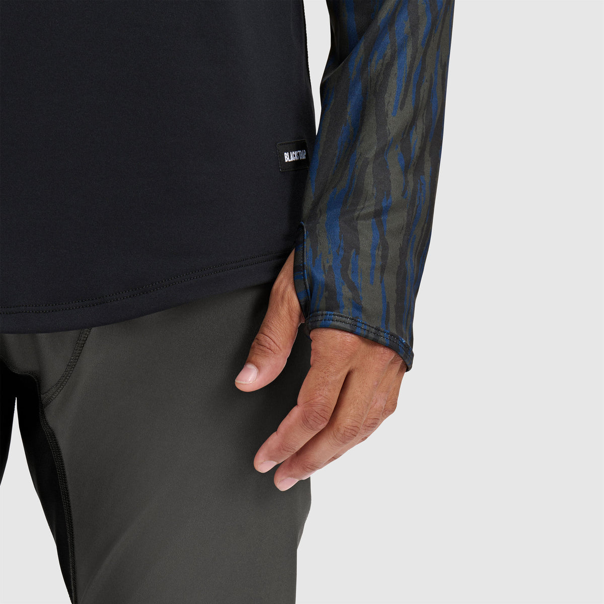 BlackStrap Men's Vista Baselayer Crewneck Long Sleeve #color_pondy deschutes