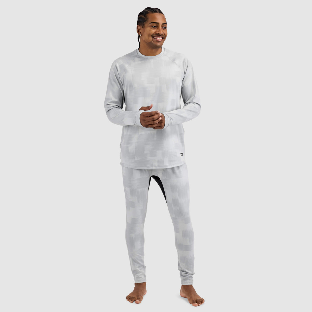 Men's Summit Base Layer Pants BlackStrap #color_tractical ash