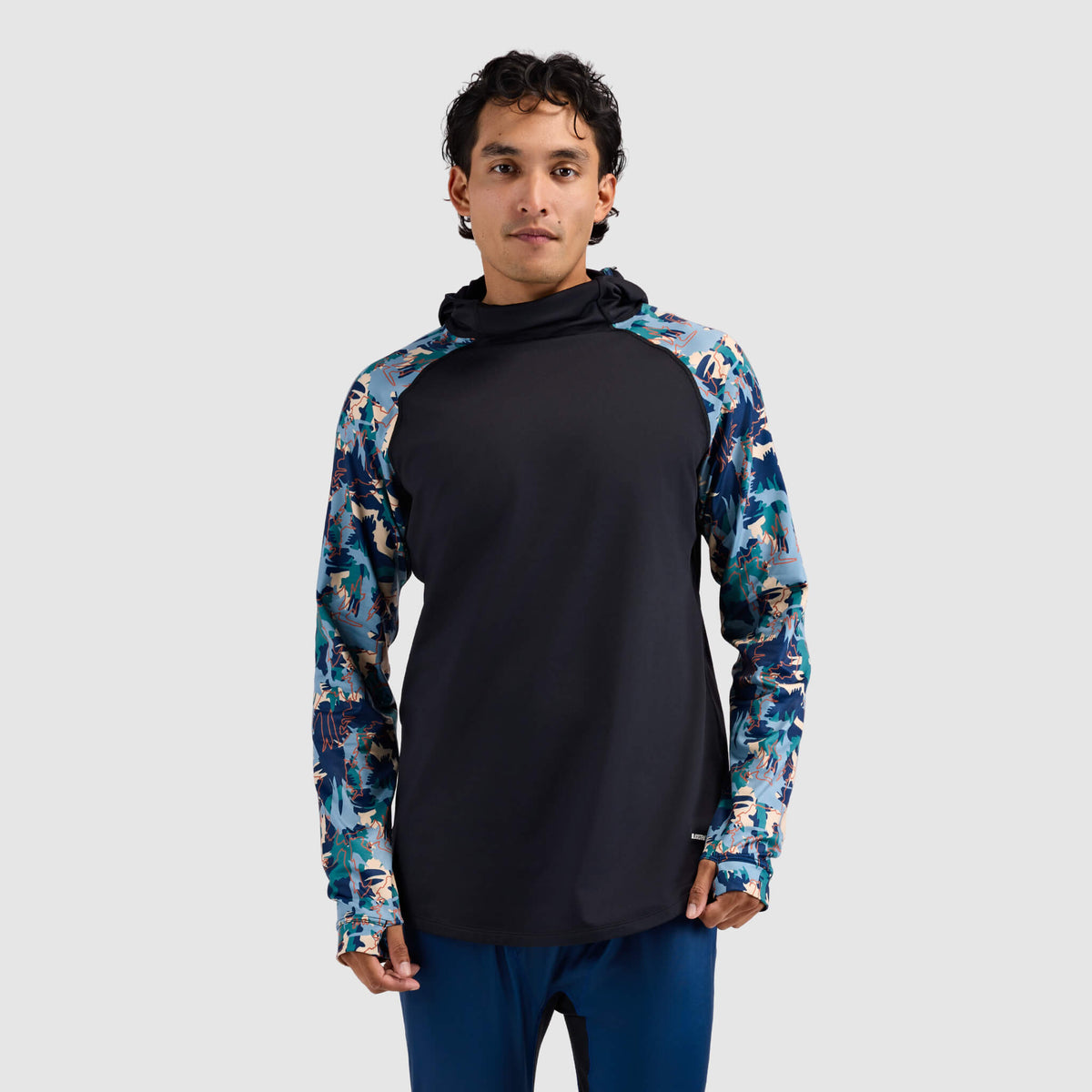 BlackStrap Men's Vista Baselayer Hoodie #color_badlands deschutes
