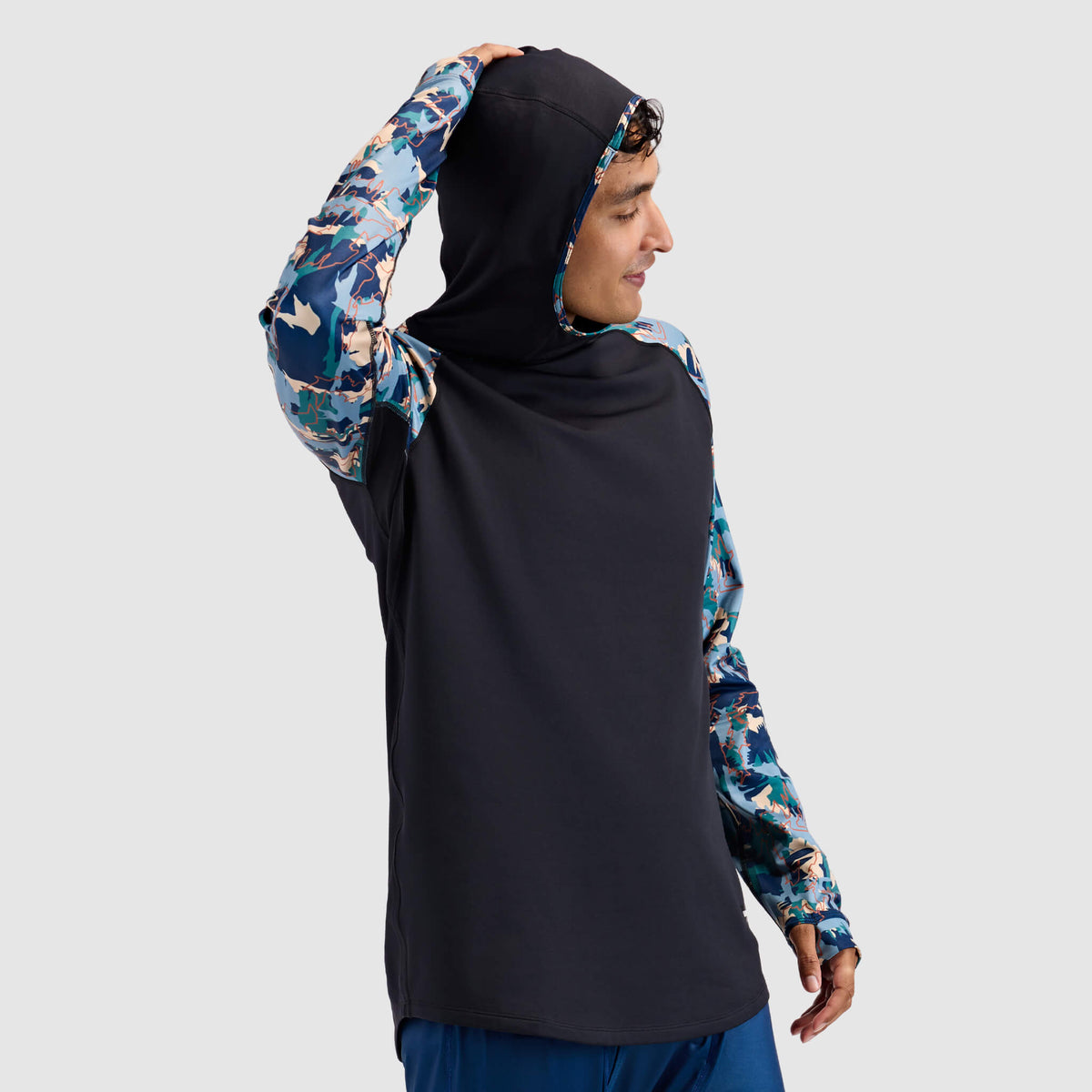 BlackStrap Men's Vista Baselayer Hoodie #color_badlands deschutes