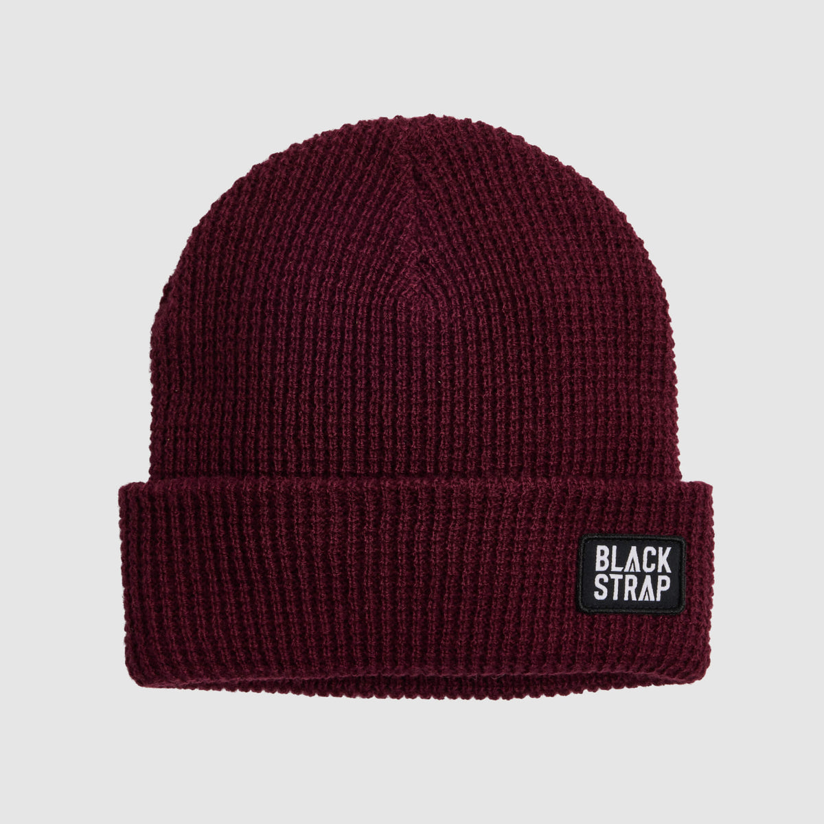 BlackStrap Waffle Beanie #color_cherry