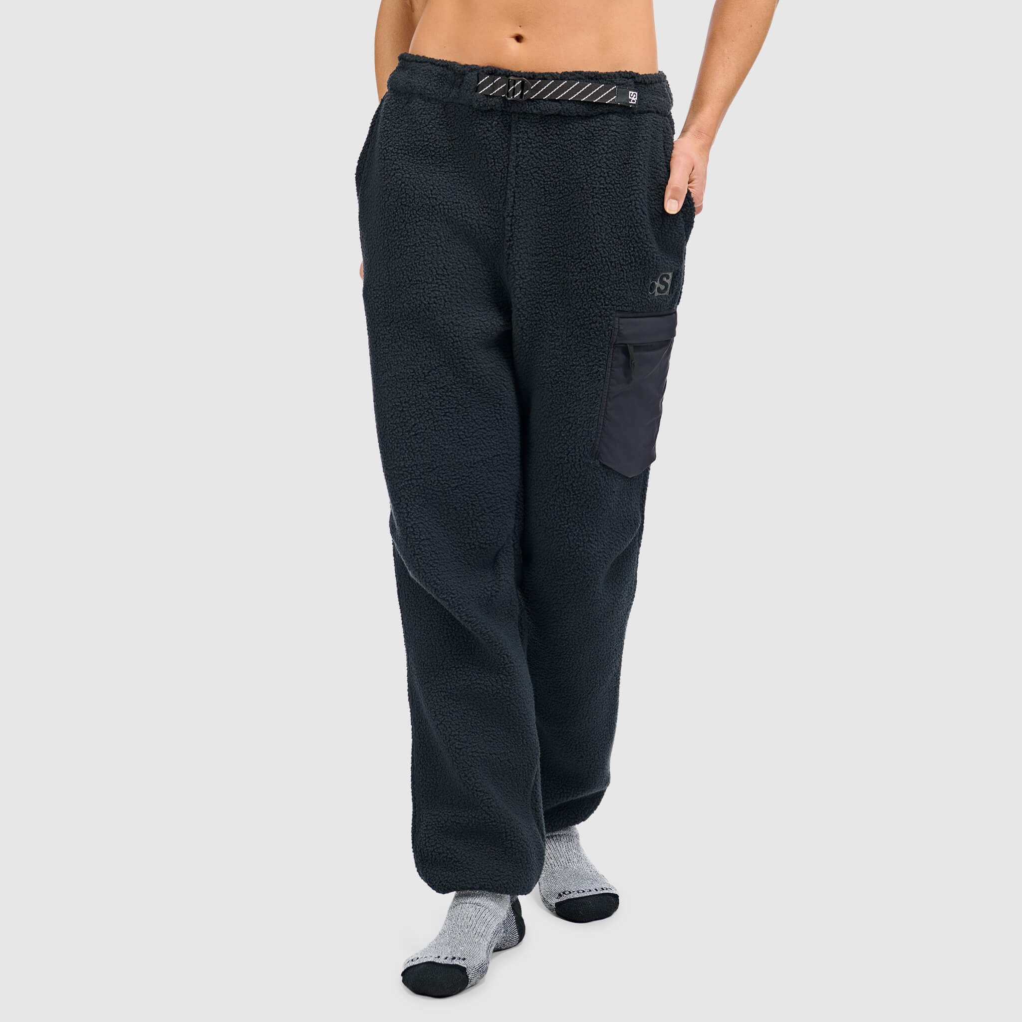 BlackStrap Women's Caldera Sherpa Fleece #color_black