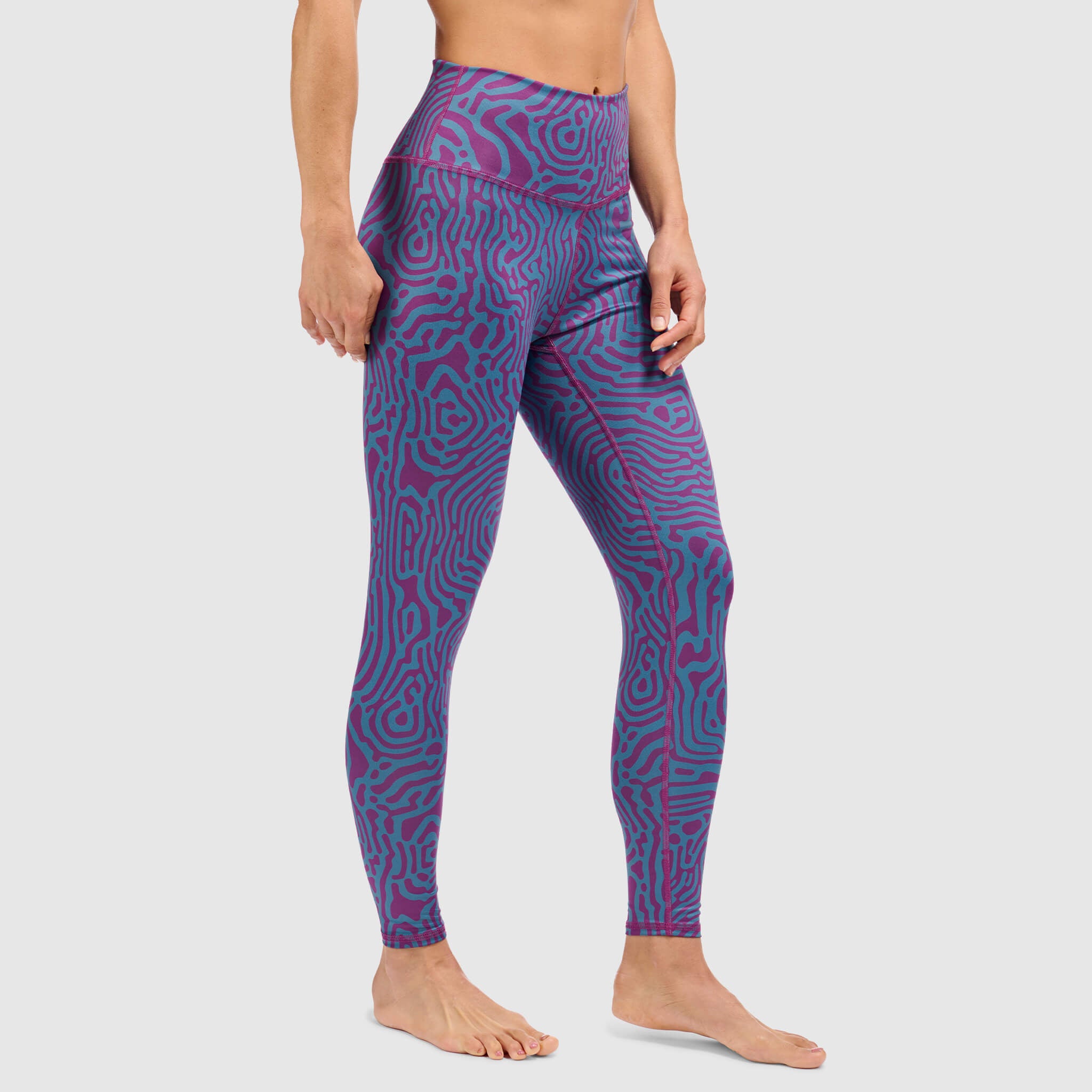 Women's Skyliner All-Season Base Layer Leggings #color_inprint currant