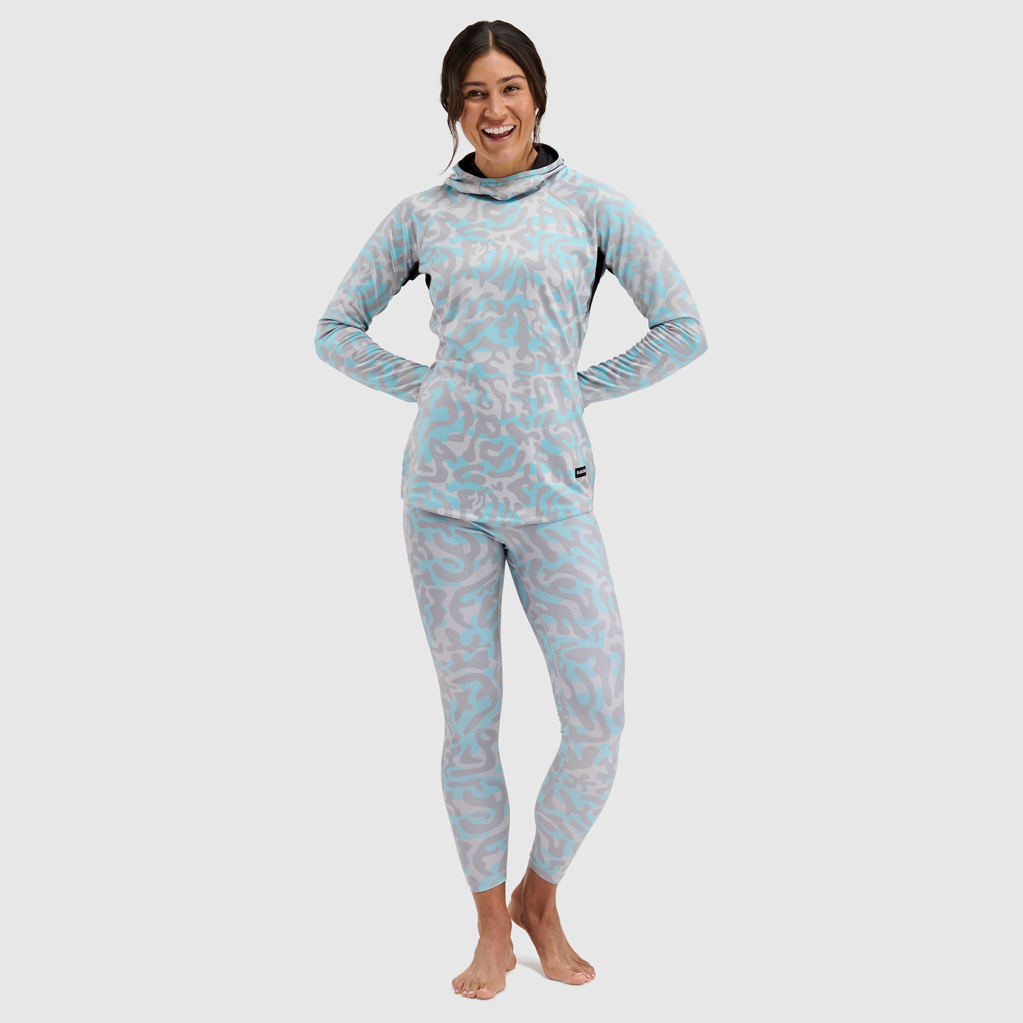 BlackStrap Women's Summit Baselayer Hoodie #color_animo ash