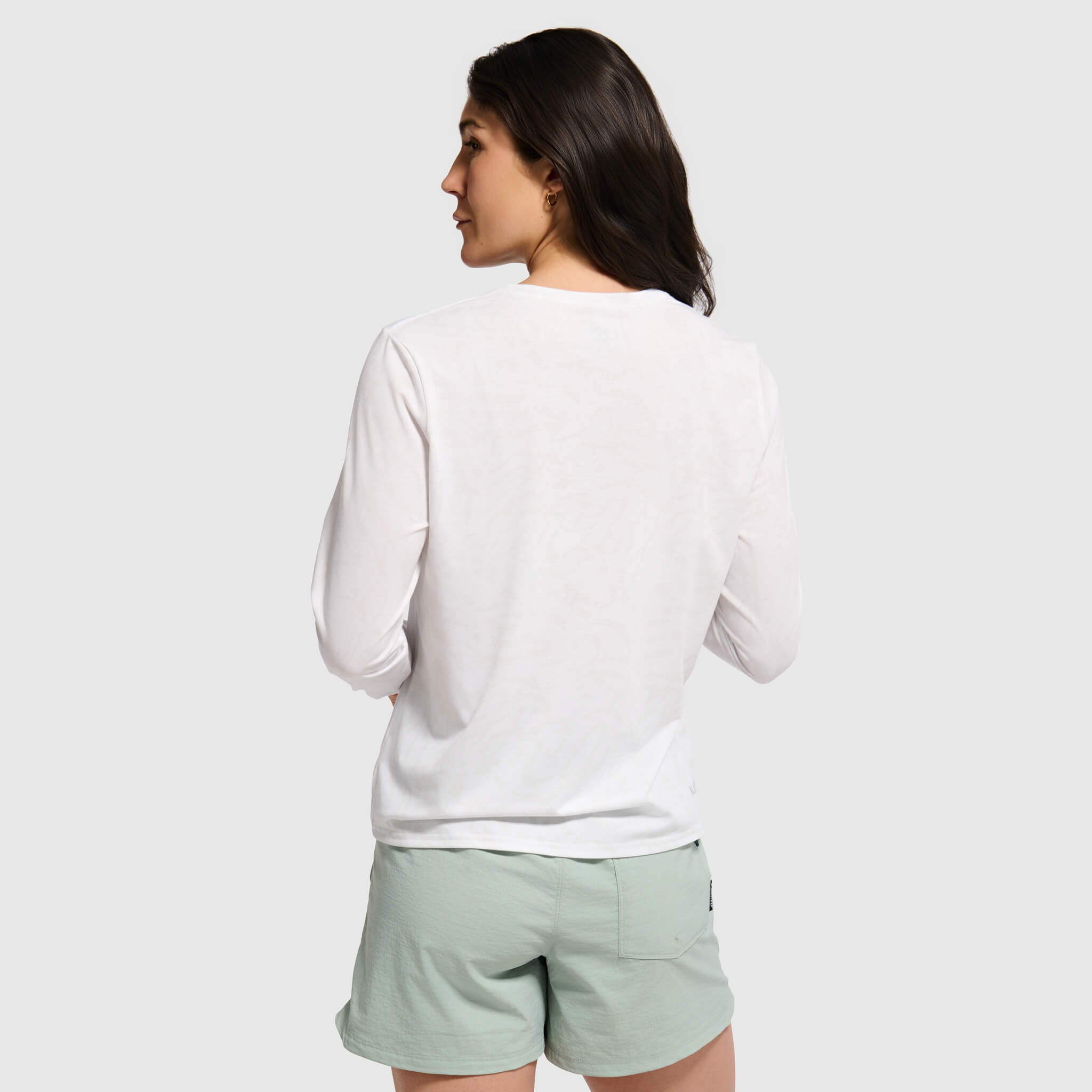 Women's BlackStrap Aspect Crewneck Long Sleeve Shirt #color_ripple ash