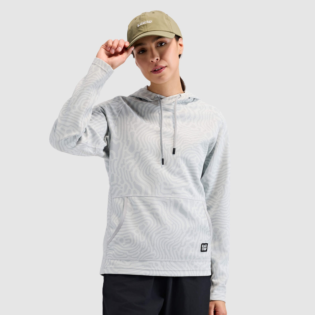 BlackStrap Women's Baseleisure Hoodie #color_inprint ash