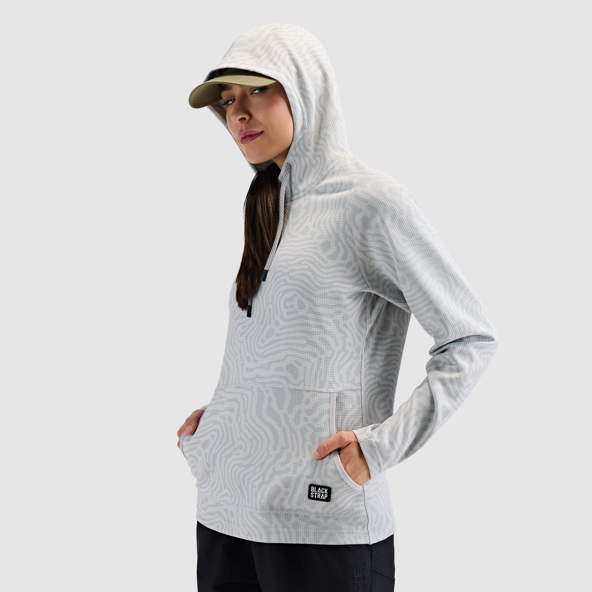 BlackStrap Women's Baseleisure Hoodie #color_inprint ash
