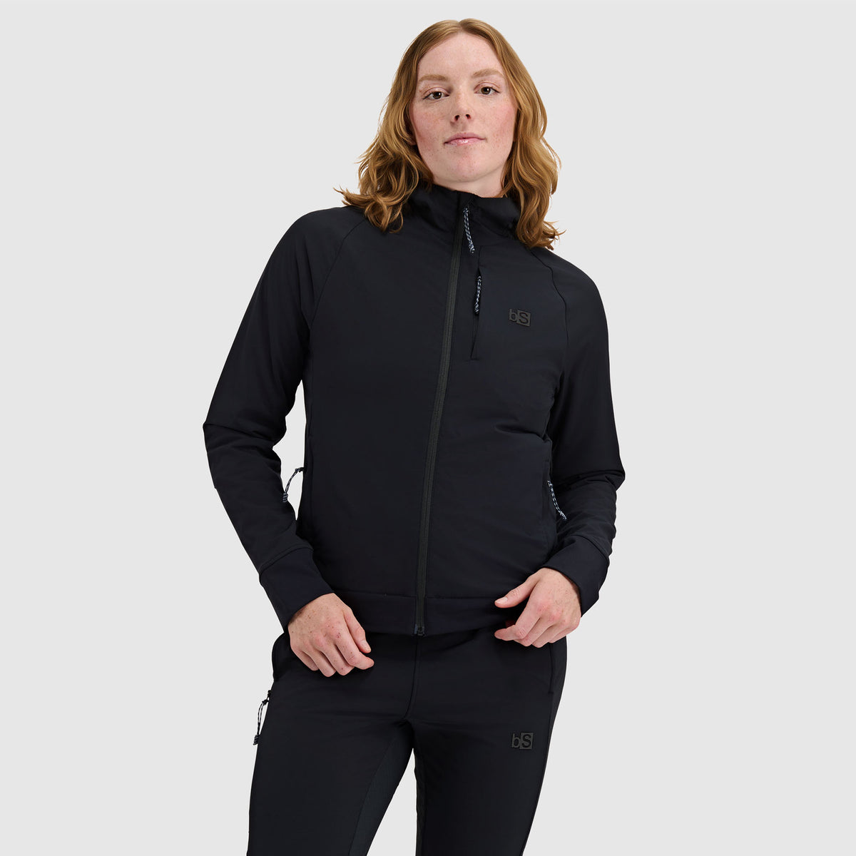 BlackStrap Womens Tribrid Full Zip Jacket #color_black
