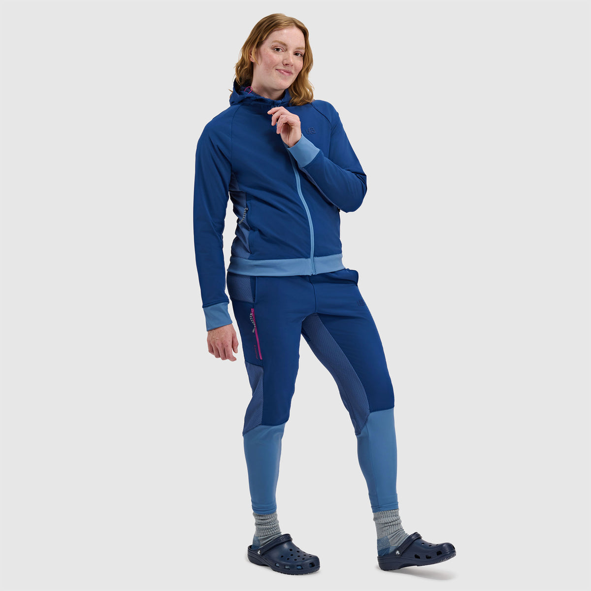 BlackStrap Womens Tribrid Full Zip Jacket #color_deschutes