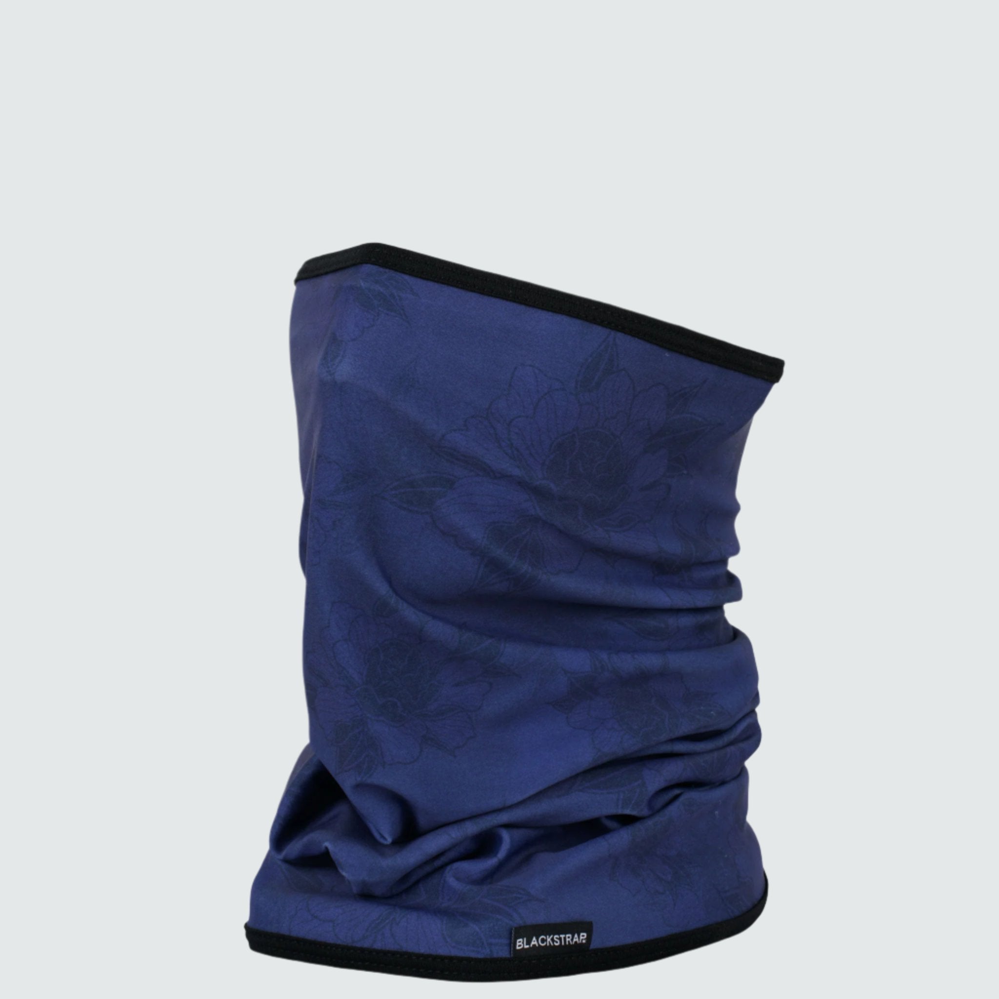Apex Tube Neck Warmer | Prints BlackStrap Flora Slate  #color_flora slate