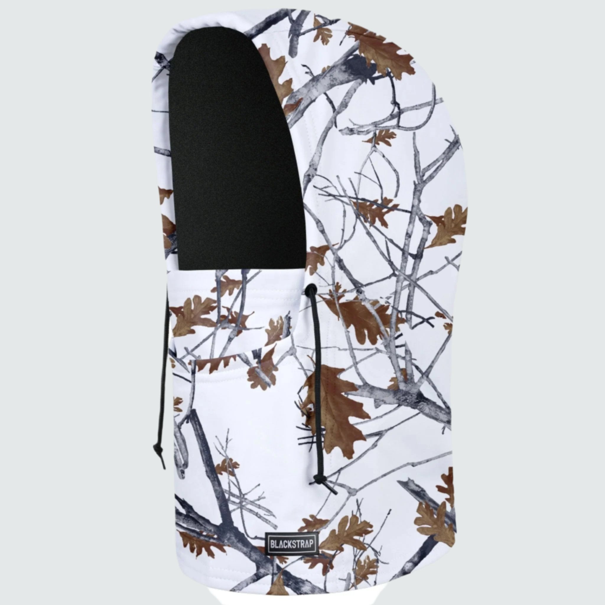 Camber Hood Adjustable Balaclava | Prints BlackStrap Timber Snow #color_timber snow