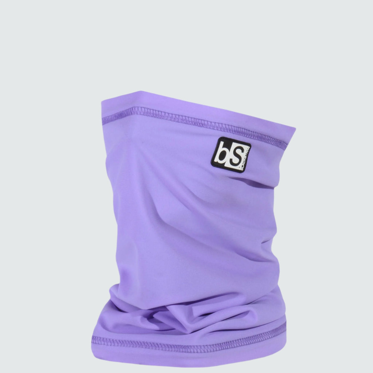 Dual Layer Tube Neck Warmer | Solids Blackstrap Pastel Purple #color_pastel purple