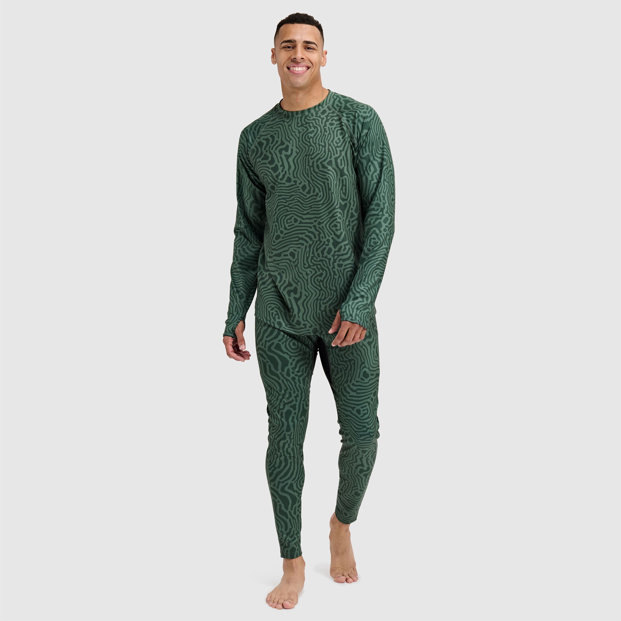 Men's Summit Base Layer Pants BlackStrap fit video